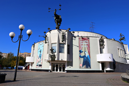 Moscow Theatre where Durov family currently performs.